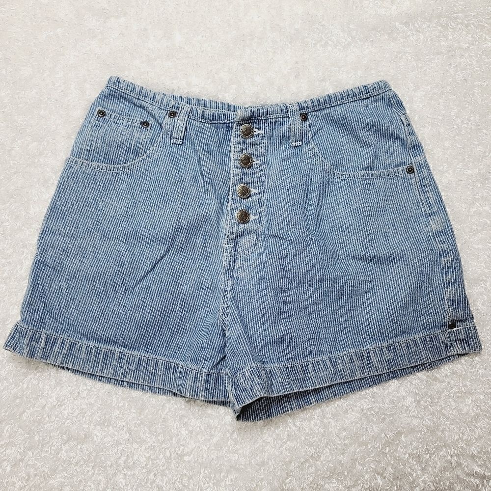 Route 66 High Rise Button Fly Shorts